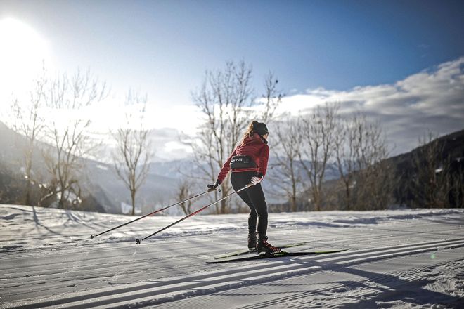 Gossensass bietet Panoramaloipen, Winterwanderwege und drei Almhütten für die Einkehr unterwegs.