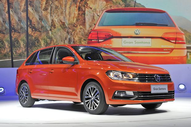 Nur für den chinesischen Kombi-Markt ist der Volkswagen Gran Santana vorgesehen.