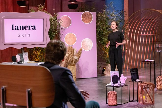 Gründerin Isabelle Stortz ist mit Tanera Skin am 06.04.2026 bei „Die Höhle der Löwen“ auf VOX zu sehen.