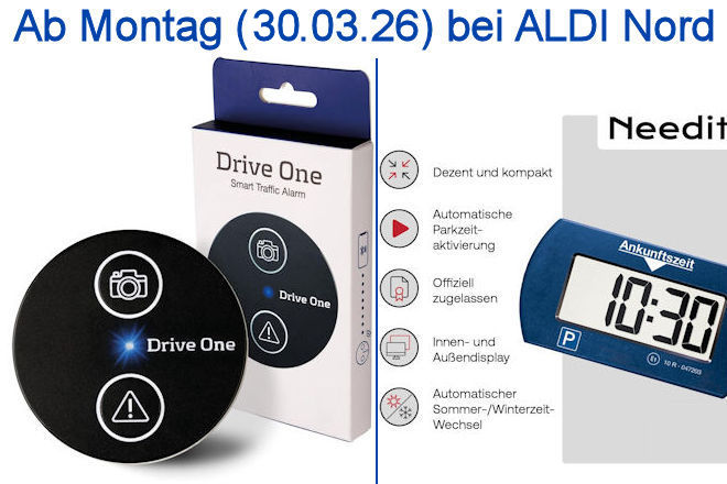 Dank der Typgenehmigung durch das Kraftfahrt-Bundesamt ist die Needit elektronische Parkscheibe Park Mini ein rechtssicherer Begleiter, während der Drive One Verkehrswarner aufgrund der geltenden StVO-Einschränkungen rechtlich umstritten bleibt.
